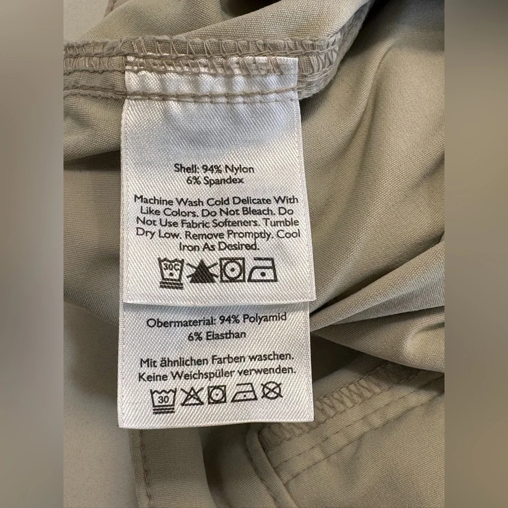 Eddie Bauer Travex Pants Mens 35x32 Horizon Guide Chino Nylon Outdoor Hiking - Picture 6 of 11